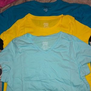 3-Pack Colored Plain T-Shirts